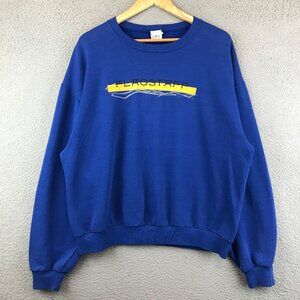 Vintage Flagstaff Arizona Blue Crewneck Sweatshirt size L